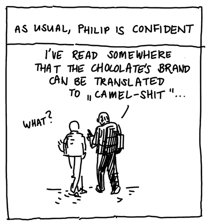 AS USUAL, PHILIP IS CONFIDENT
